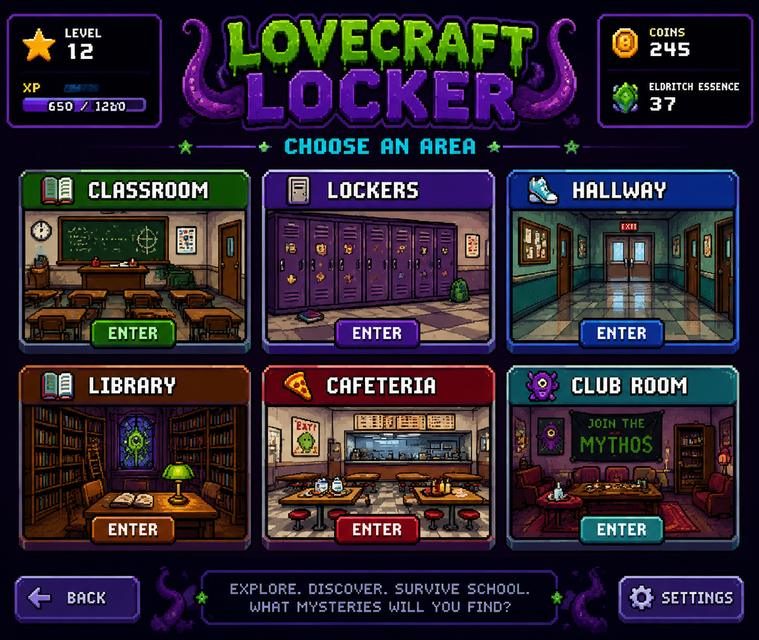 Lovecraft Locker 资源内容 场景图 2