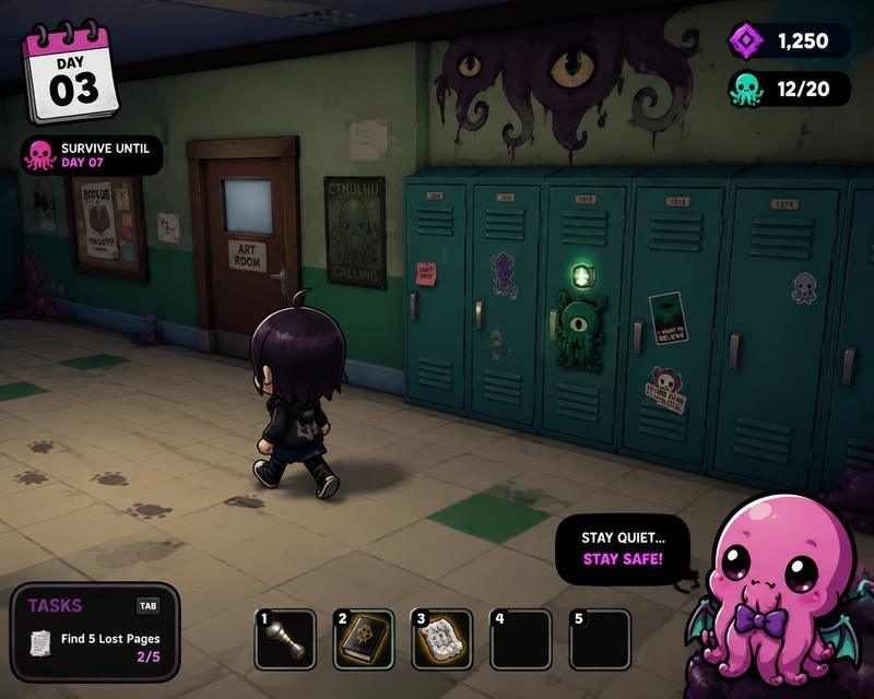 Lovecraft Locker 像素SLG 资料图 8