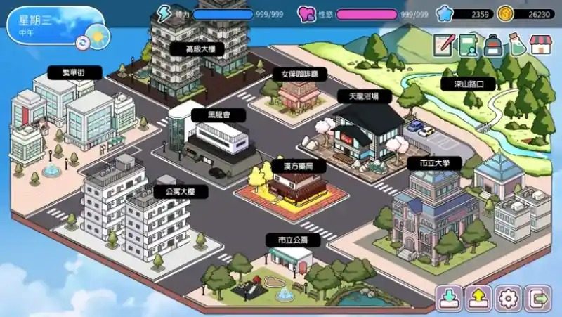 背德浴场 剧情互动 玩法截图 1