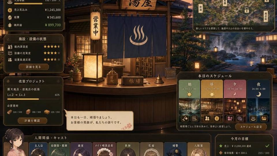 背德浴场 操作界面 实机截图 7