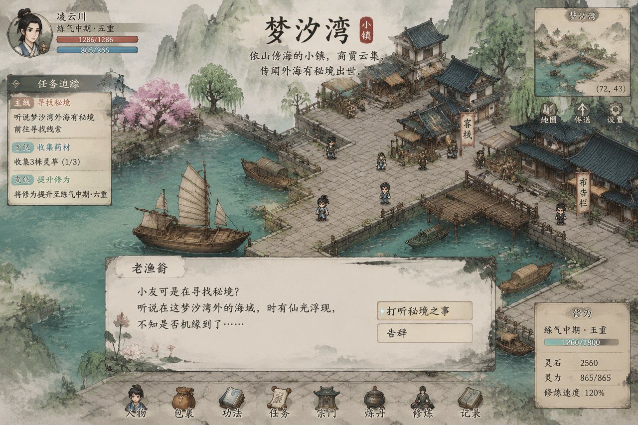 谪仙索欢录 章节事件 页面配图 1