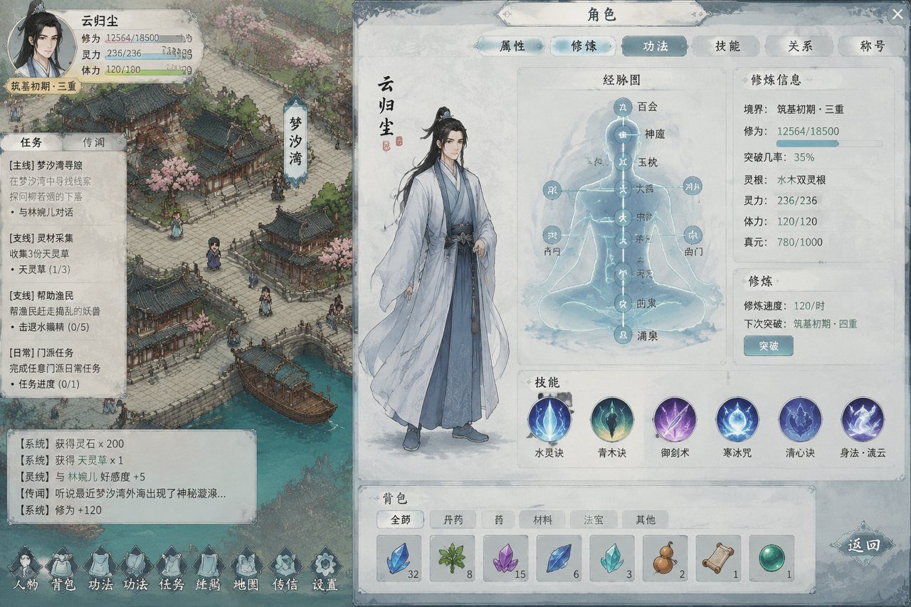 谪仙索欢录 剧情互动 页面配图 4