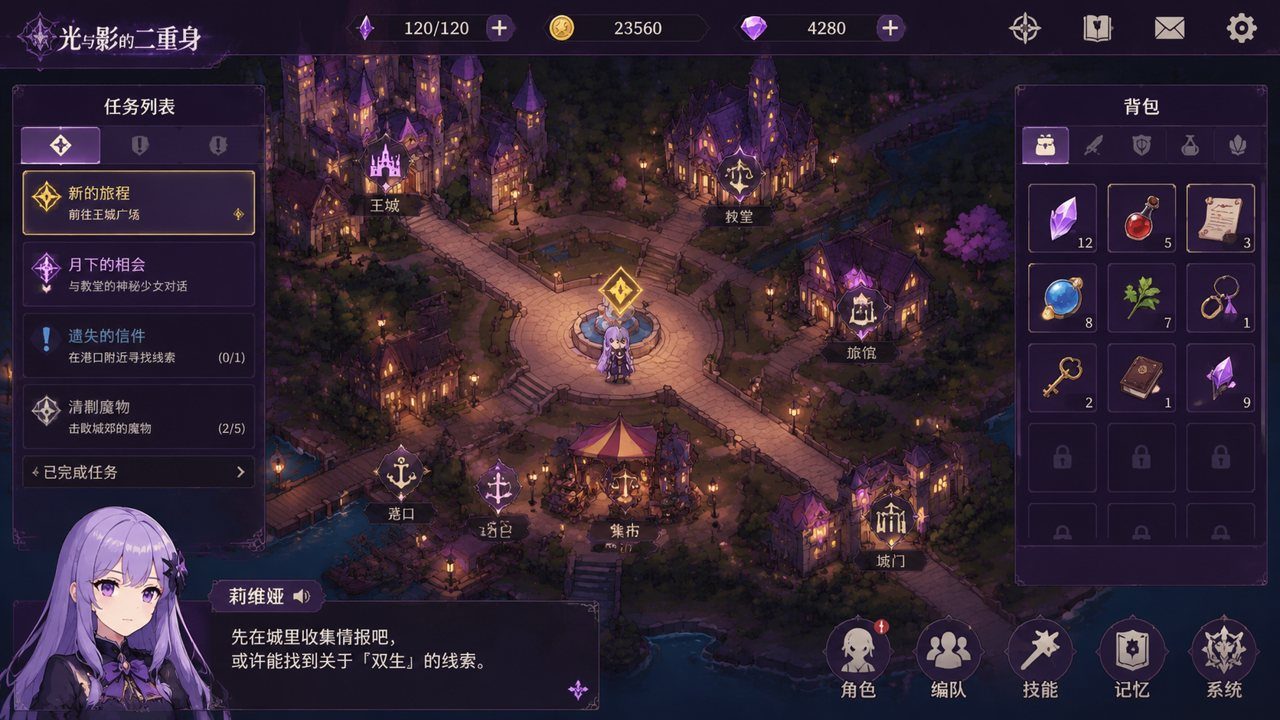 光与影的二重身 多结局 实机截图 4