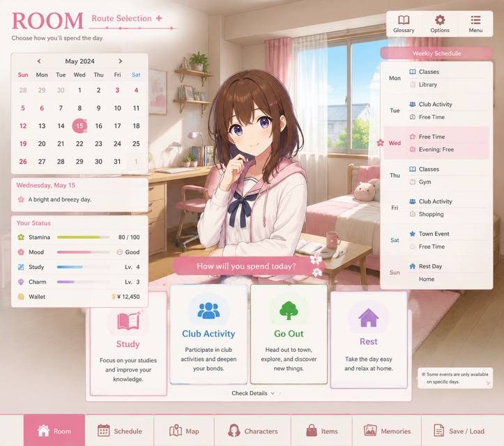 ROOM 日程安排 场景图 1