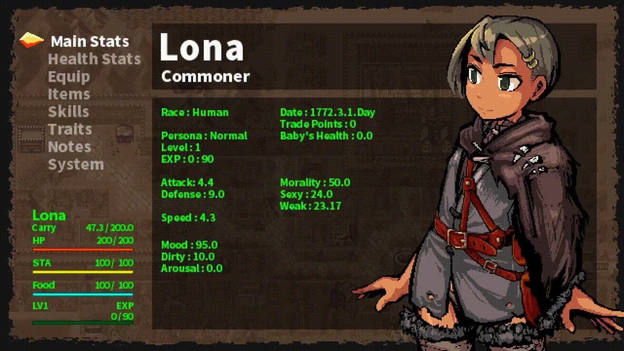 洛娜的世界LonaB 角色养成 详情图 1